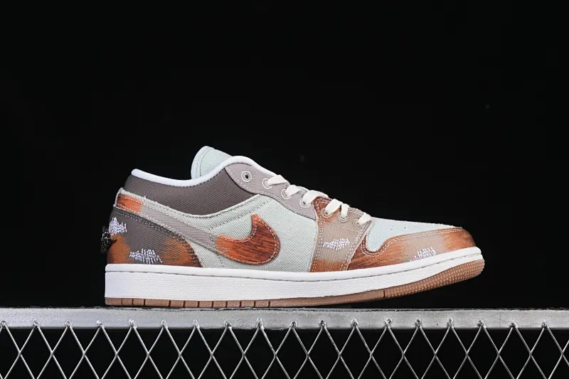 All categories Air Jordan Jordan series basketball shoes Air Jordan 1 Low Air Jordan 1 Low SE "Multi-Color Distressed" AJ1 Joe 1 old retro inkjet low-top cultural casual sneakers IM6664-991
